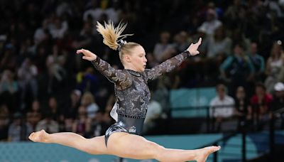 Illness ended Jade Carey's hopes for another floor exercise medal. She could still win the team gold