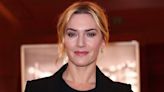 Kate Winslet is the epitome of chic in a black dress