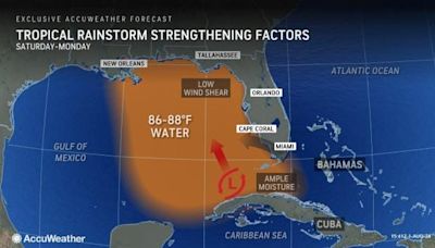 Potential Tropical Cyclone 4 expected to strengthen before Florida landfall. See expected impacts