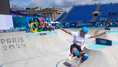 Music and medals: U.S. skateboarder drops into Olympic bowl with an apt new song: "Perfect Moment"