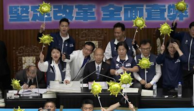 Taiwan’s legislature passes changes seen as favoring China, reducing president’s power