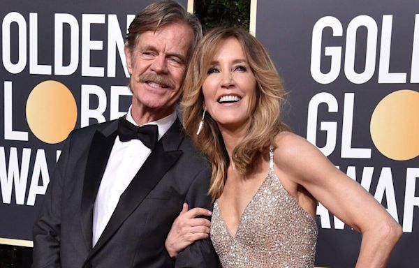 William H. Macy 'Really Glad' Wife Felicity Huffman Is Working Again