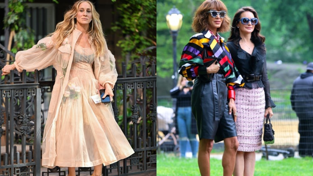 ...Sarah Jessica Parker’s Sheer Moment in Simone Rocha, Kristin Davis’ Gucci Workout, Nicole Ari Parker Does Vintage...