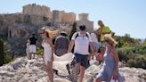 Soaring heat in Greece is keeping people indoors
