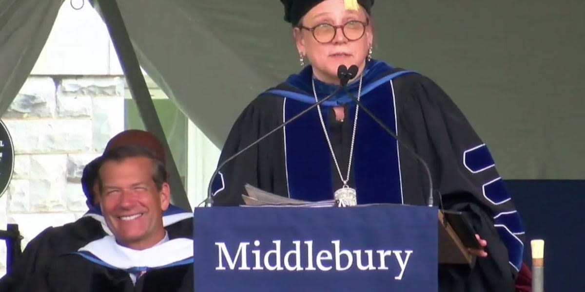 Middlebury College president to step down next year