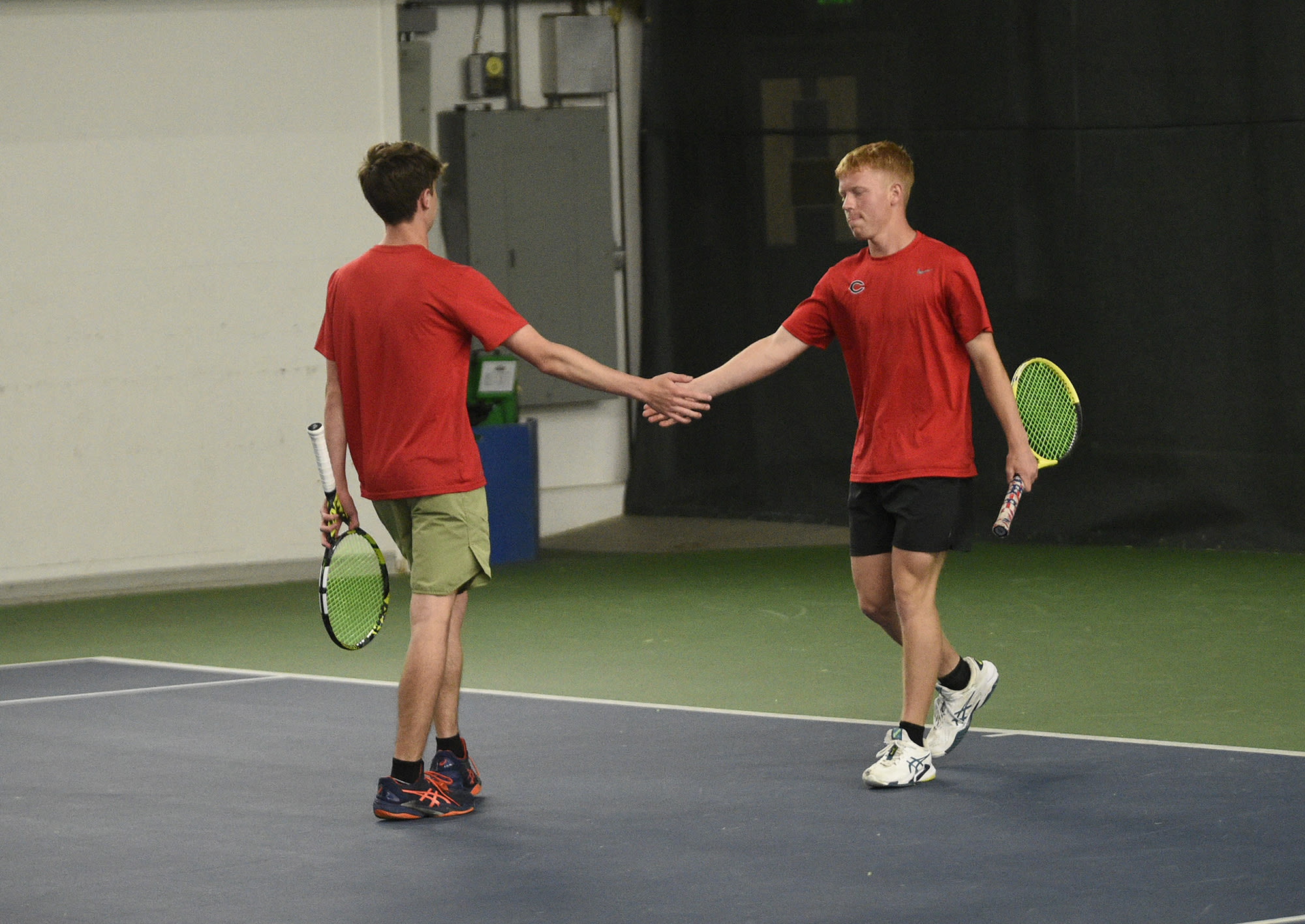 4A state tennis: Tommy James and Aiden Brasier of Camas dominate in winning doubles state title