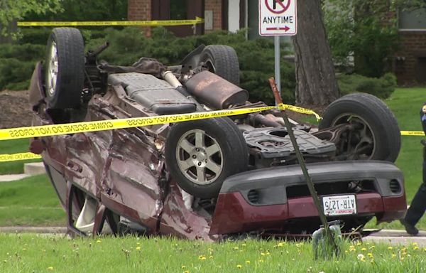 New Berlin police pursuit ends in 3-car crash in West Allis