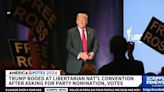 Donald Trump booed at Libertarian National Convention