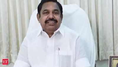 Palaniswami slams CM MK Stalin over killing of AIADMK office-bearer - The Economic Times