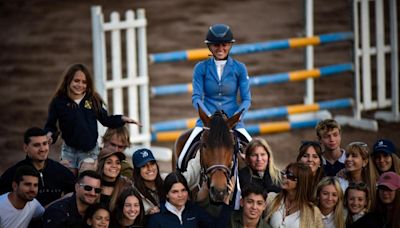 “Lulú” Solórzano se lució en el primer torneo de hipismo de La Liofila