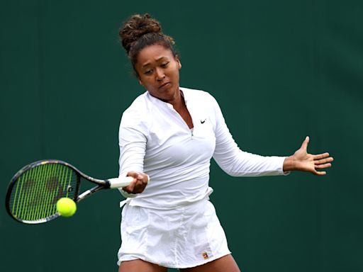 Naomi Osaka set to play recent grass semifinalist in her first Wimbledon since 2019