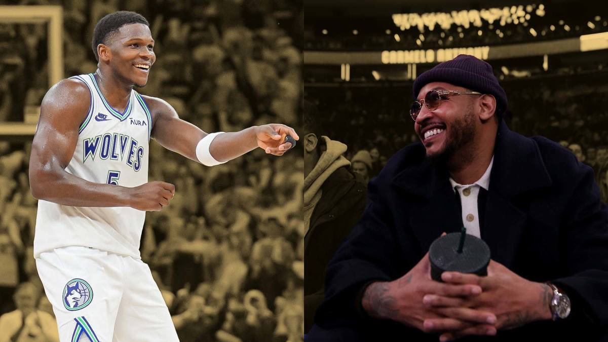 "I would've been out for blood" - Carmelo Anthony on what if Anthony Edwards treated him like he treated Kevin Durant