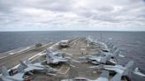 Fighter Jet Blown Off Carrier Deck in Unexpected Heavy Weather