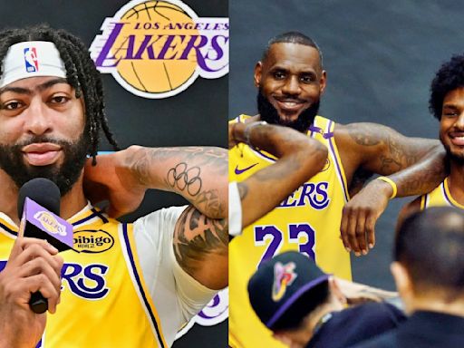 Anthony Davis Opens Up About The 'Surreal' Feeling Of Witnessing LeBron James And Bronny Be Teammates