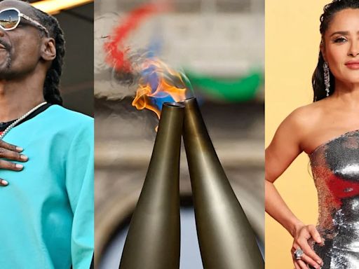 Juegos Olímpicos París 2024: Snoop Dogg, Salma Hayek y más celebridades que llevarán la antorcha