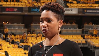 Monica McNutt 'in playoff mode' as ESPN host has busy weekend of double duty