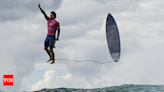 Viral photo: Why this Brazilian Olympic surfer Gabriel Medina's pose has captured the world's attention - Times of India