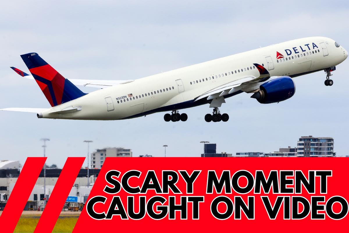 WATCH: Scary Moment as Delta Plane Collides With Small Aircraft on Tarmac