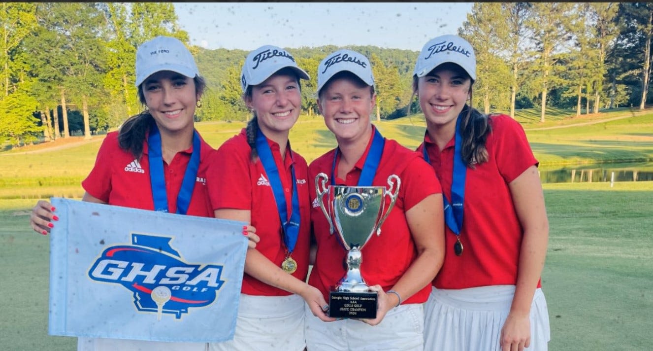 Clutch on 18! How Savannah Christian senior stepped up to win third straight girls golf title