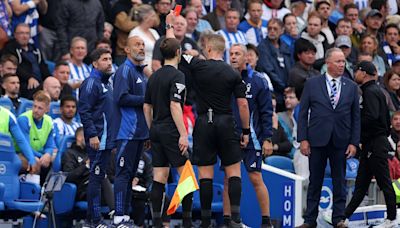 Managers see red as Brighton and Forest share spoils