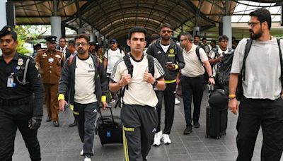 New coach Gautam Gambhir all smiles as India undergo training session in Sri Lanka