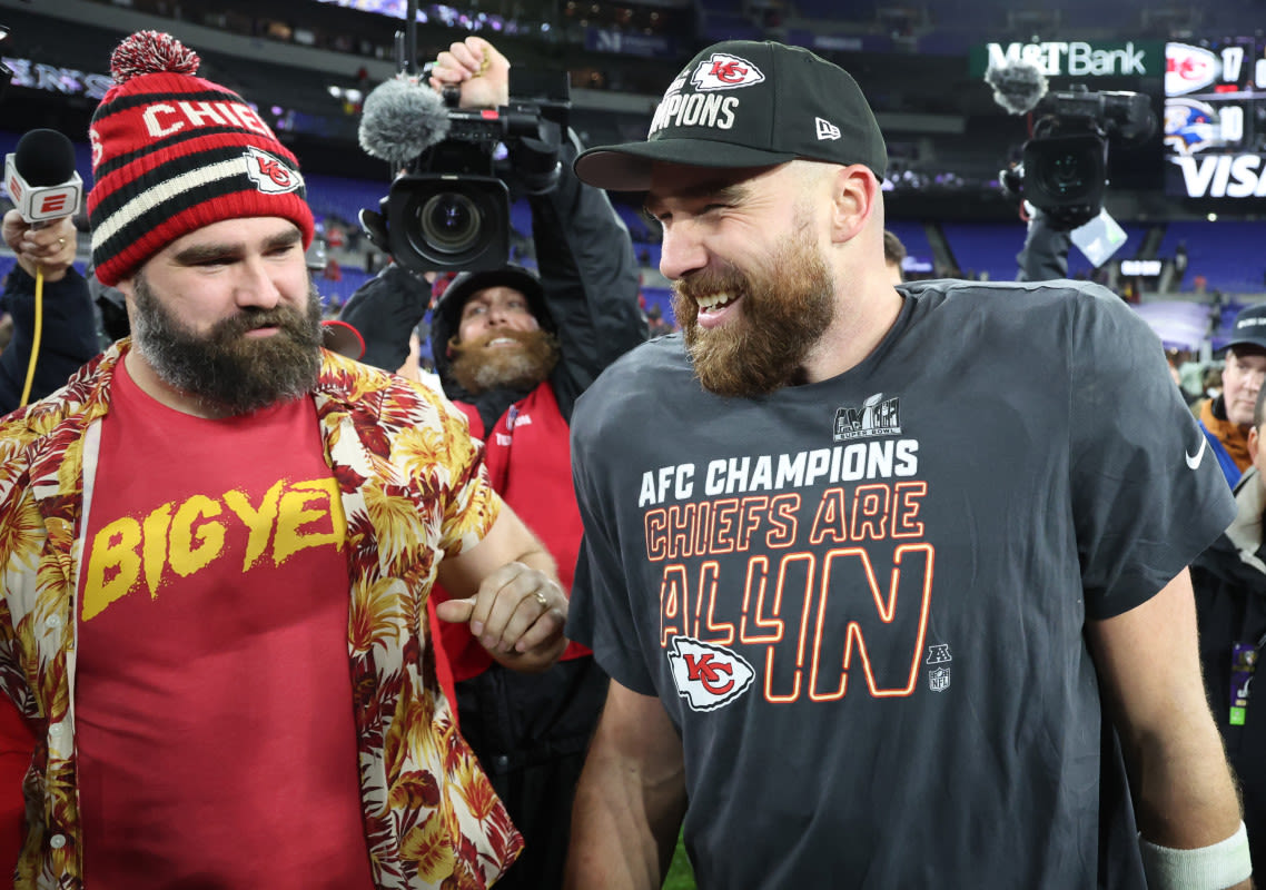 Jason Kelce Reveals Whether He’ll Let His Daughters Watch ‘Uncle Trav’ in His New Show