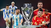 Argentina vs. España, la comparación de los campeones que jugarán la Finalissima