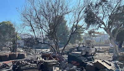 Deadly fires edge closer to Athens as suburbs count cost