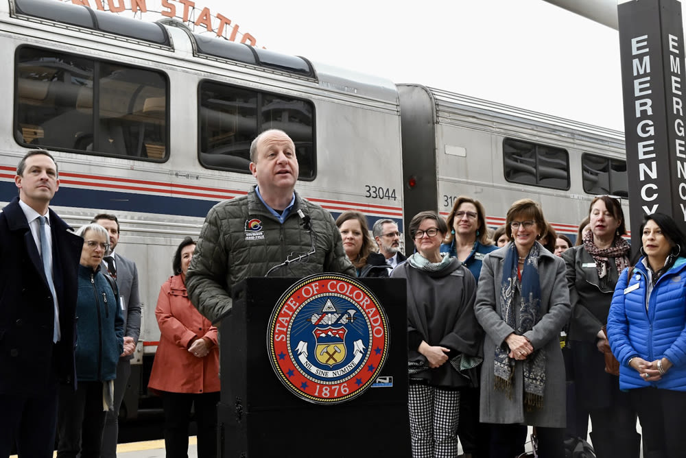 Colorado governor signs bill to help fund passenger rail projects - Trains