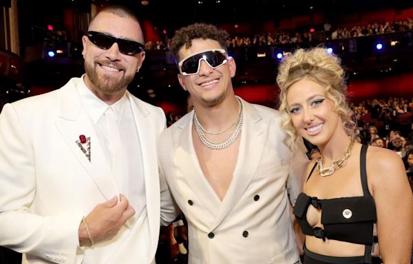 Travis Kelce Sees Taylor Swift Show With Patrick and Brittany Mahomes