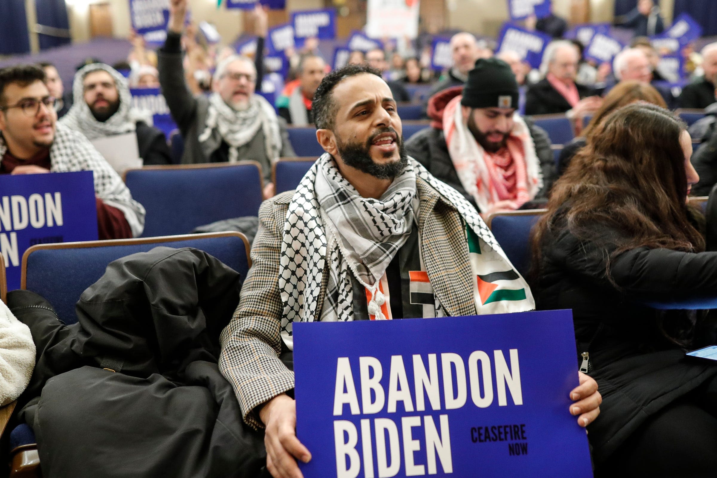 Arab Americans 'thrilled' Biden stepping down, but want new Gaza policy