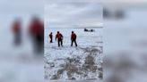 20 safe after being stranded on Lake Erie ice floe, US Coast Guard says