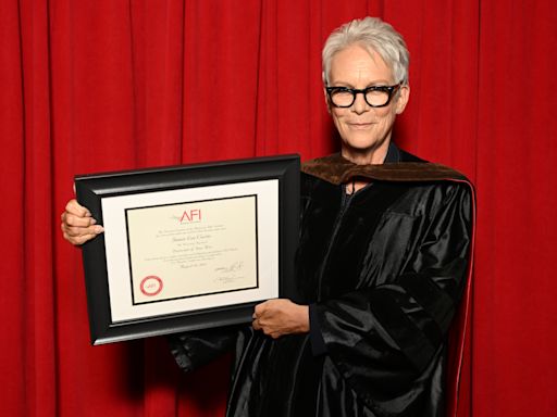 Jamie Lee Curtis Receives Honorary AFI Doctorate: “I Am Representation of the Underachiever Who Has Achieved”