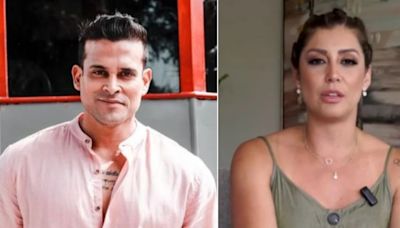 Christian Domínguez enfurece cuando le preguntan si retomará su relación con Karla Tarazona: “Nos odiamos”