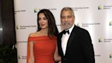 George Clooney Saved Amal Clooney from a Wardrobe Malfunction on the Red Carpet