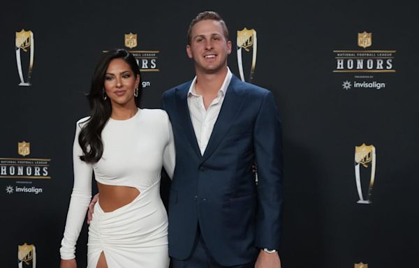 Jared Goff, Christen Harper 'Loving Greece'