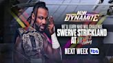 Swerve Strickland’s AEW Double Or Nothing Opponent To Be Revealed On AEW Dynamite