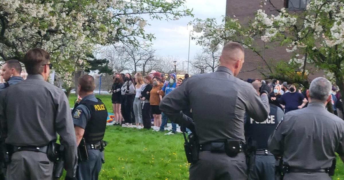 Pro-Palestinian protesters arrested at University at Buffalo