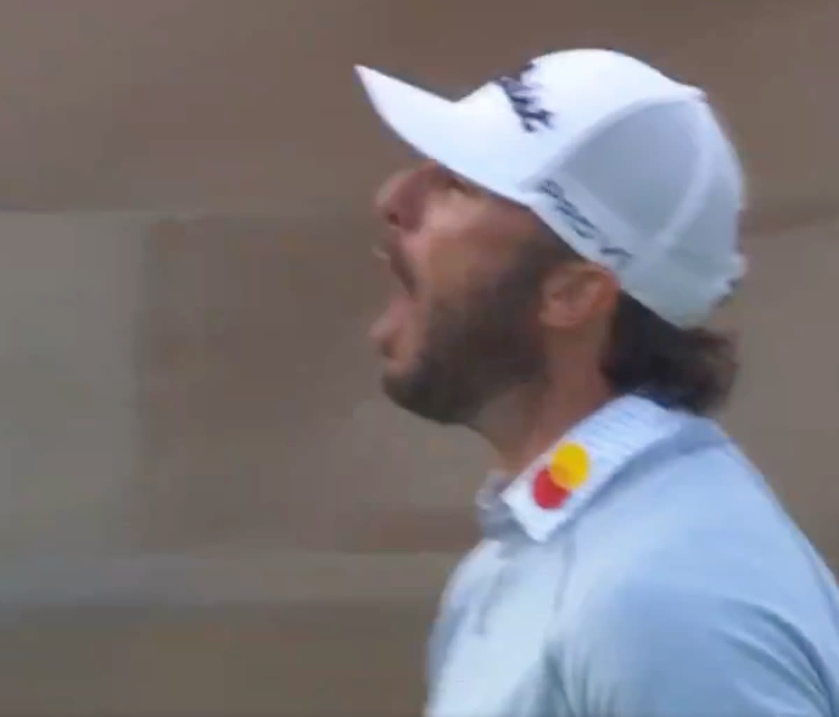 PGA Tour Golfer's Emotional Reaction to Making Open Championship Cut Turns Heads