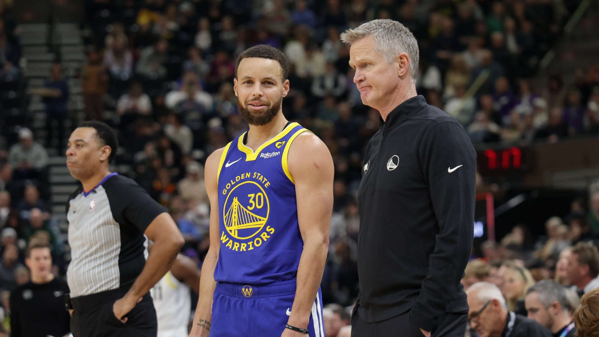 Steve Kerr said every Warrior except Stephen Curry were part of offseason trade talks