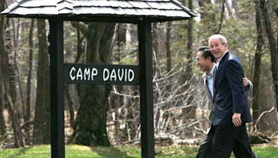 Take a look inside Camp David, where presidents host world leaders and escape Washington