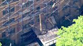 Scaffold collapses outside Bronx nursing home after part of roof gives way