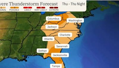 US weather forecast: Storm-hit America on 'critical fire' alert as plume of heat sweeps in