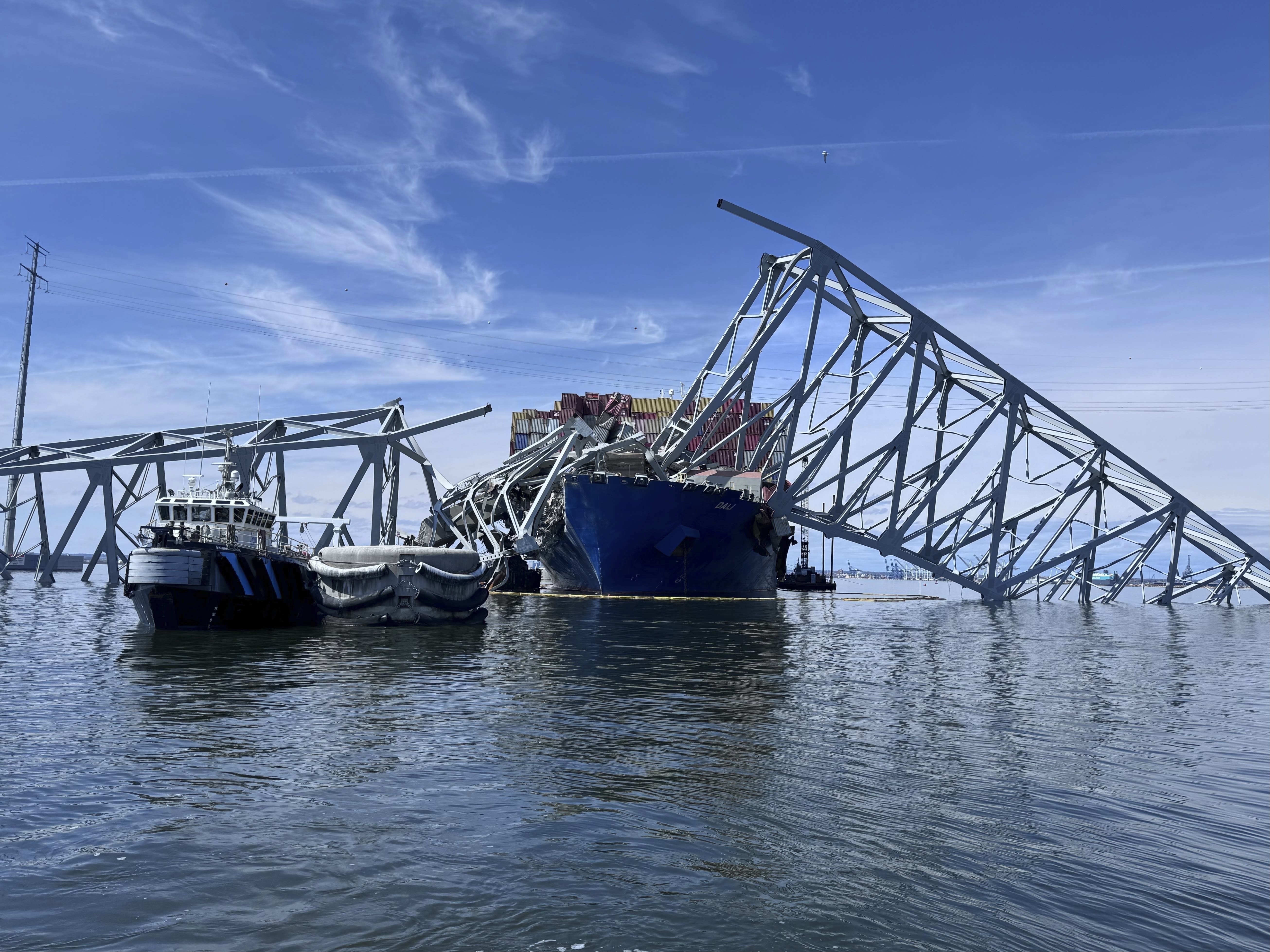 A partial bridge collapse in eastern Germany disrupts traffic. No one was injured