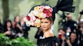 Zendaya's Surprise Met Gala Look Included a Bouquet Headpiece and the Longest Train Ever