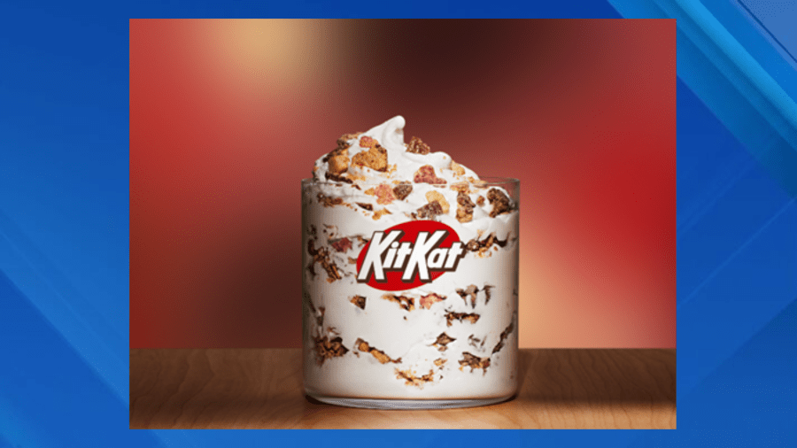 NY and NJ McDonald’s now offering Kit Kat Banana Split McFlurry