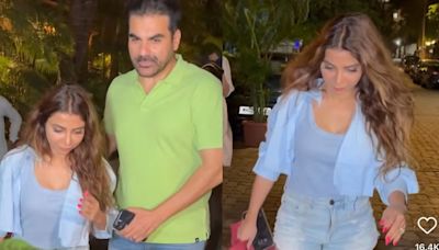 Arbaaz Khan's Wife Sshura Khan Sparks Pregnancy Rumours, Avoids Paps Outside Maternity Clinic | Watch - News18