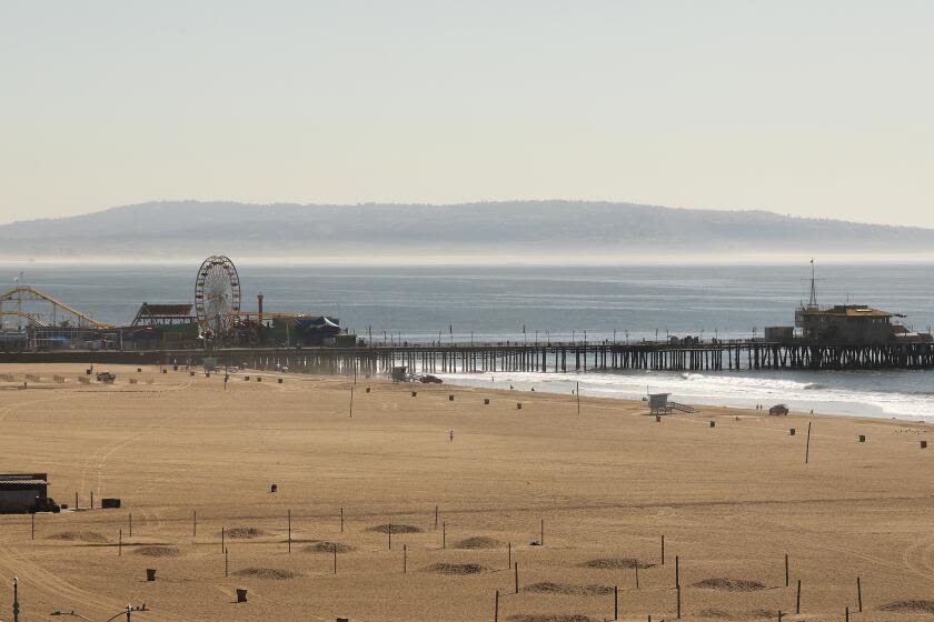 Two sent to hospital after beach melee near Santa Monica Pier