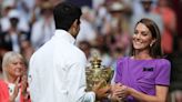 Alcaraz has Wimbledon trophy taken away after football chat with Kate Middleton