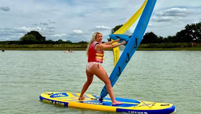 The open water swimming lake just a 20-minute drive from Bristol city centre